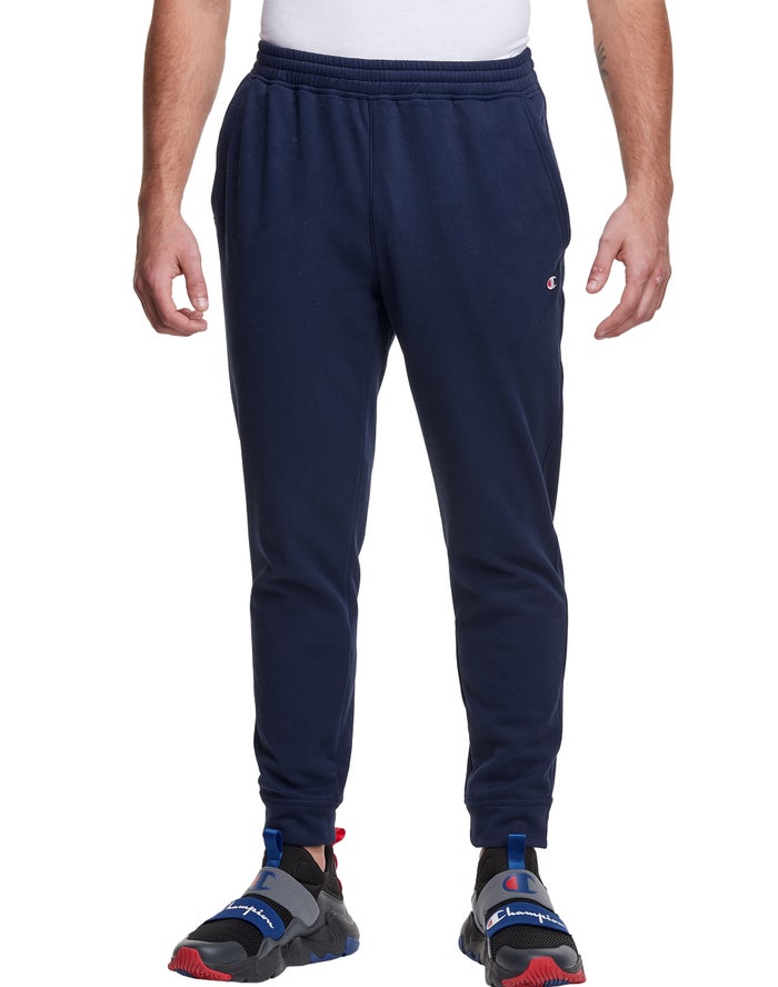 Pantaloni Jogging Champion Game Day Barbati Bleumarin - Romania SCMJZFP-58